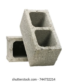 Gray Cement Cinder Block Isolated On Stock Photo Shutterstock