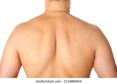 Half Naked Man Posing On Isolated Stock Photo Shutterstock