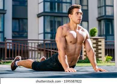 Handsome Mixed Race Naked Torso Man Stock Photo Shutterstock