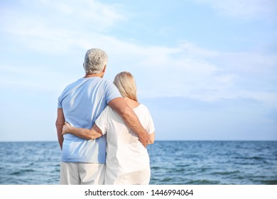 Happy Mature Couple Sea Resort Stock Photo Edit Now