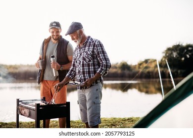 Happy Mature Man His Adult Son Stock Photo Shutterstock