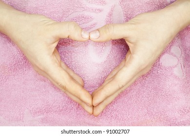 Human Hand Forming Love Symbol Stock Photo Shutterstock