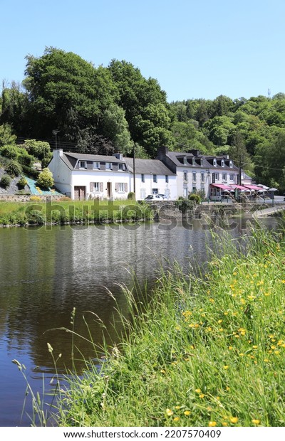 Idyllic River Aulne Brittany France Stock Photo 2207570409 Shutterstock