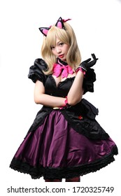 Japan Anime Cosplay Portrait Girl Cosplay Stock Photo Edit Now