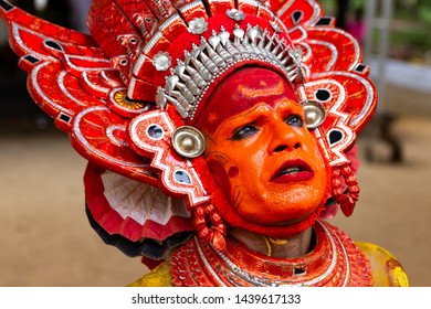 Kannur Kerala India Theyyam Ritual Artform Stock Photo Edit Now