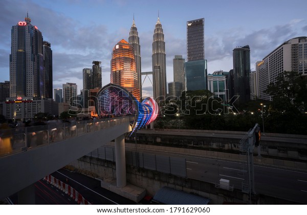 Kuala Lumpurmalaysia Circa January 2020 Beautiful Stock Photo