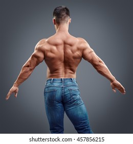 Sexy Fit Body Nude Man Bare Stockfot Shutterstock