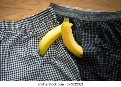 Male Underwear Banana Gay Healthy Sexual Stock Photo