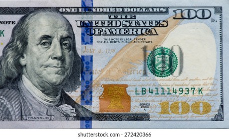 Large Fragment Obverse Side 100 One Stock Photo Edit Now 2028025622