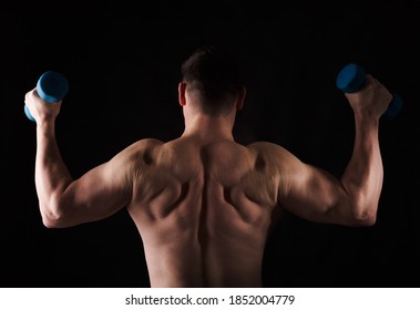 Matured Man Naked Muscular Torso Making Stock Photo Edit Now