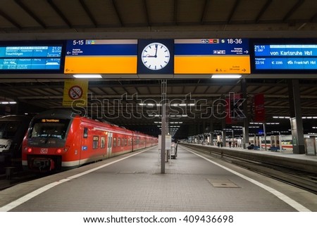 Munich Main Railway Station, Germany