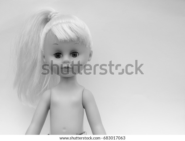 Naked Baby Doll On White Background Stock Photo Shutterstock