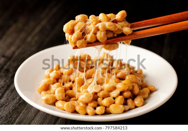 Natto Japanese Fermented Soybeans Stock Photo 797584213 Shutterstock