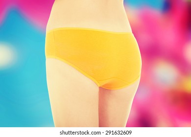 Nude Slim Woman Colorful Pants Stock Photo 291632609 Shutterstock