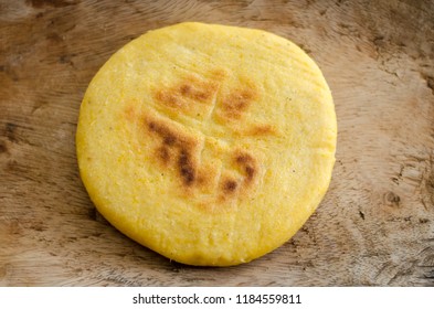 Panamanian Tortilla Made Yellow Corn Dough Stock Photo Edit Now