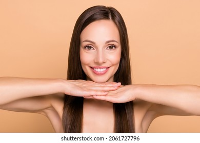 Photo Adorable Confident Mature Woman Naked Stock Photo