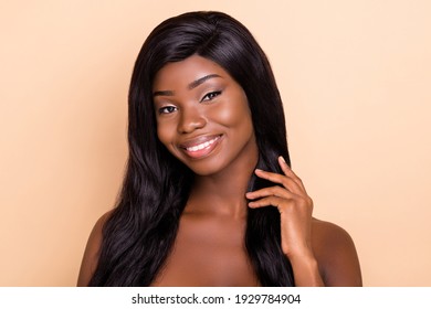 Photo Shiny Cute Dark Skin Nude Foto Stock 1929784904 Shutterstock