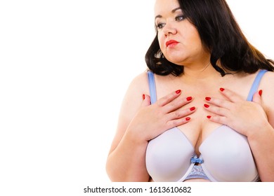 Plus Size Fat Mature Woman Wearing Stock Photo Shutterstock