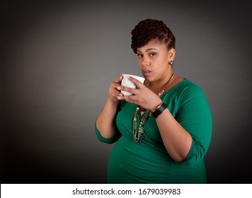 Plus Size African American Bbw Woman Stock Photo Edit Now