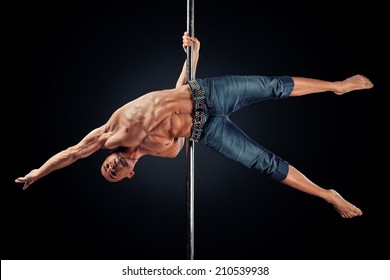 Male Pole Dancer Images Stock Photos Vectors Shutterstock