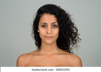 Portrait Beautiful Naked Brazilian Woman Shutterstock