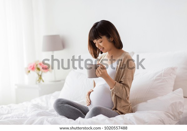 Pregnancy Rest People Expectation Concept Happy Stock Photo Shutterstock