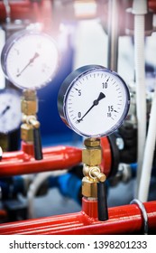 Pressure Manometer Measuring Installed Water Gas Stock Photo Edit Now