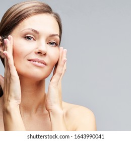 Pure Skin Care Mature Beauty Portrait Stock Photo Shutterstock