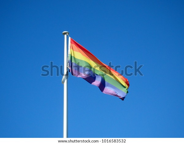 Rainbow Flag Commonly Known Gay Pride Stock Photo 1016583532 Shutterstock