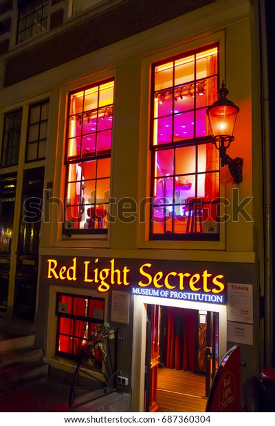 Red Light Secrets Amsterdam Prostitution Museum Stock Photo Shutterstock