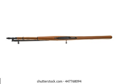 Replica Russian Rifles First Second World Stock Photo 447768094