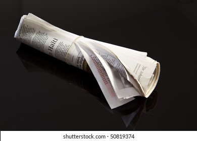 Rolled Up Newspaper Images Stock Photos Vectors Shutterstock