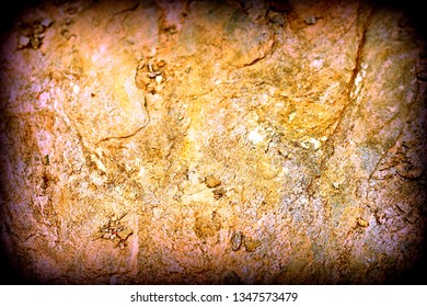 Seamless Rock Face Texture Mountain Scenes Stock Photo