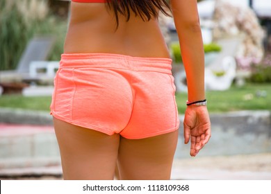 Sexy Brazilian Ass Shorts Foto De Stock 1118109368 Shutterstock