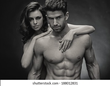 Sexy Couple Portrait Foto Stok Shutterstock