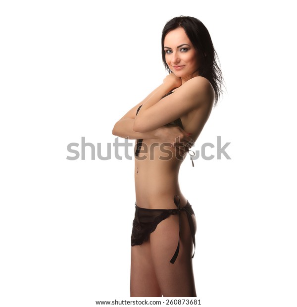 Sexy Fit Nude Woman Healthy Clean Stock Photo 260873681 Shutterstock