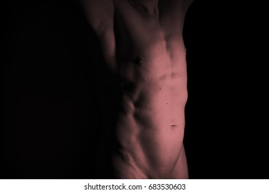 Sexy Male Nude Slim Athletic Man Stock Photo 683530603 Shutterstock