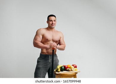 Sexy Vegan Guy Naked Torso Posing Stock Photo Shutterstock