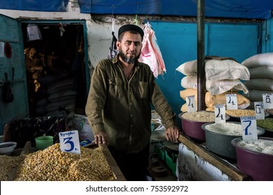 Shah Mansur Bazaar Dushanbe Tajikistan June Stock Photo