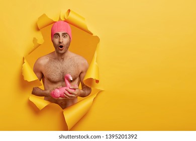 Holding Paper Naked Images Stock Photos Vectors Shutterstock