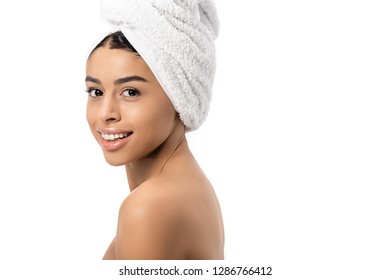 Photo De Stock Side View Beautiful Naked African American