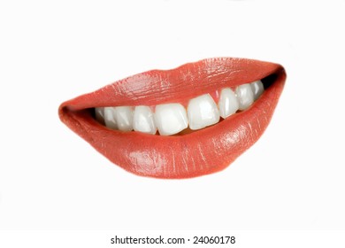 Smiling Woman Mouth Great White Teeth Stock Photo 23588704 Shutterstock