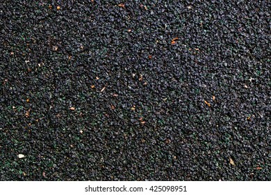 Smooth Dark Grey Asphalt Pavement Texture Stock Photo