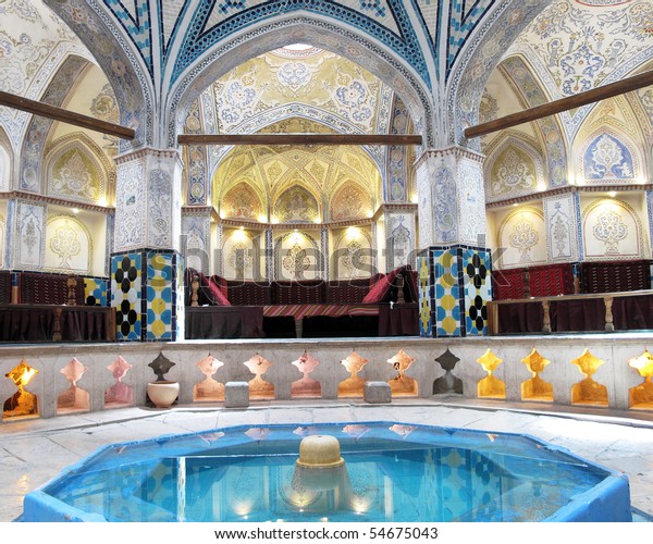 Sultan Amir Ahmad Historic Bath Kashan Stock Photo Shutterstock