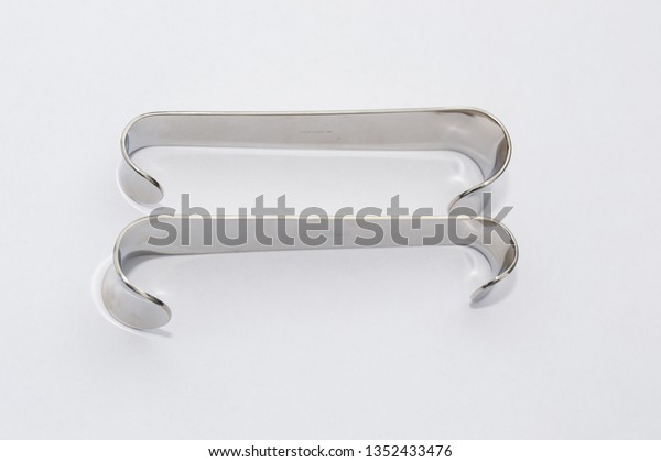 Surgical Retractor Kilner Cheek Retractor Double Stock Photo