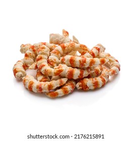 Surimi Forma Di Gambero Surgelato Frozen Stock Photo