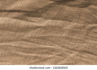 Texture Brown Canvas Fabric Background Stock Photo