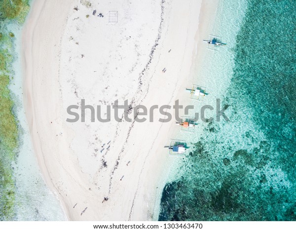 Top Aerial View Naked Island Siargao Stock Photo 1303463470 Shutterstock