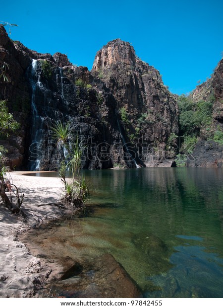 Twin Falls Kakadu National Park Northern Stock Photo Edit Now 97842455