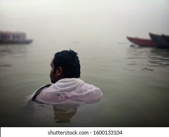 Varanasi Uttar Pradesh India December Stock Photo